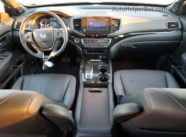 5FPYK3F8XMB020251 2021 HONDA RIDGELINE White Dashboard view