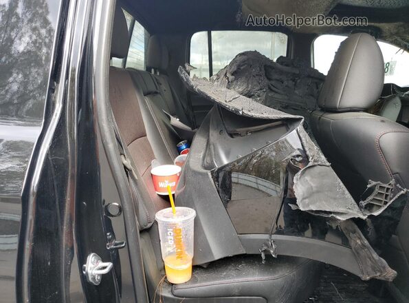5FPYK3F8XRB000735 2024 HONDA RIDGELINE Black Widok tylnych siedzeń