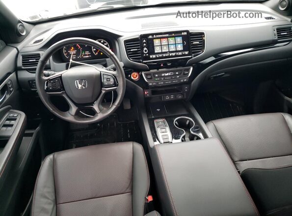 5FPYK3F8XSB032199 2025 HONDA RIDGELINE Gray Dashboard view