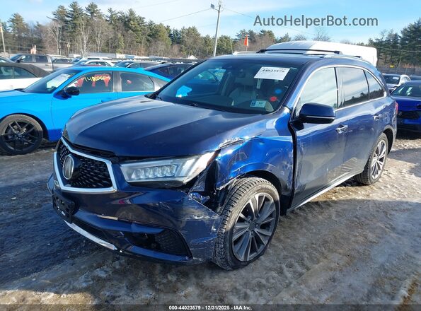 5FRYD4H57HB029845 2017 ACURA MDX Dark Blue 