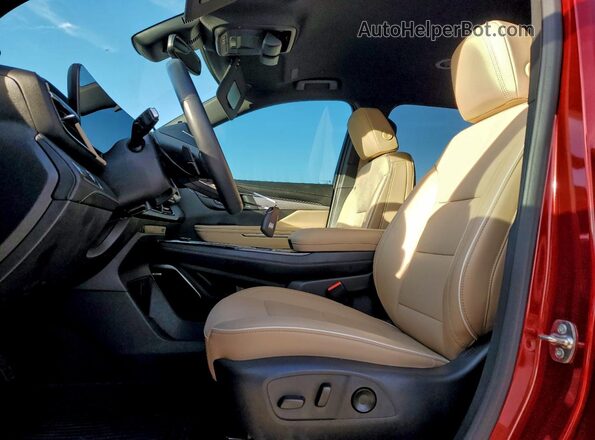 5GAERARS8SJ109424 2025 BUICK ENCLAVE Red Вид панелі приладів