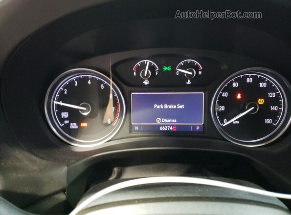 5GAERBKW0LJ199091 2020 BUICK ENCLAVE White Instrument cluster view