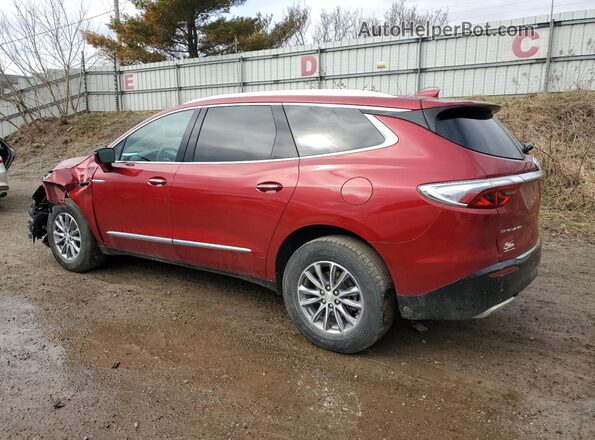 5GAERBKW0NJ147673 2022 BUICK ENCLAVE Red Задня ліва чверть