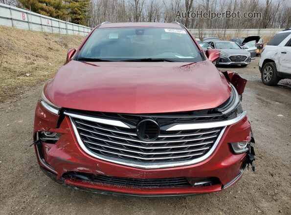 5GAERBKW0NJ147673 2022 BUICK ENCLAVE Red Вид спереду