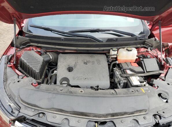 5GAERBKW0NJ147673 2022 BUICK ENCLAVE Red Вид підкапотного простору