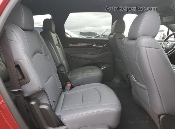 5GAERBKW0NJ147673 2022 BUICK ENCLAVE Red Вид задньої частини салону