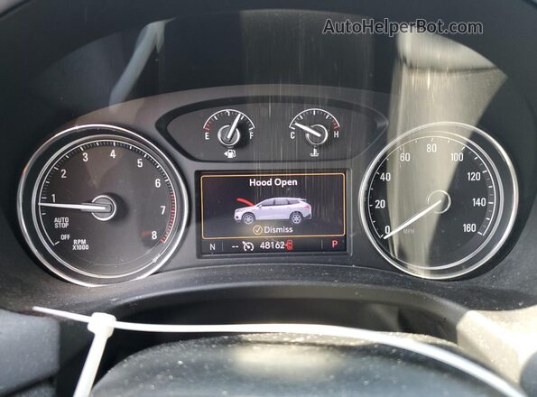 5GAERBKW1LJ268533 2020 BUICK ENCLAVE Серый Вид щитка приборов