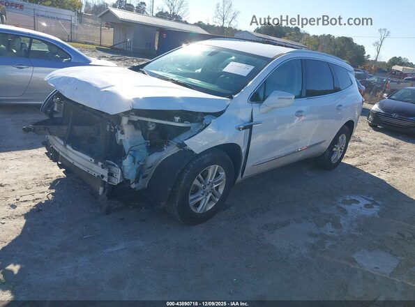 5GAERBKW2LJ116731 2020 BUICK ENCLAVE White Vista tres cuartos delantera izquierda