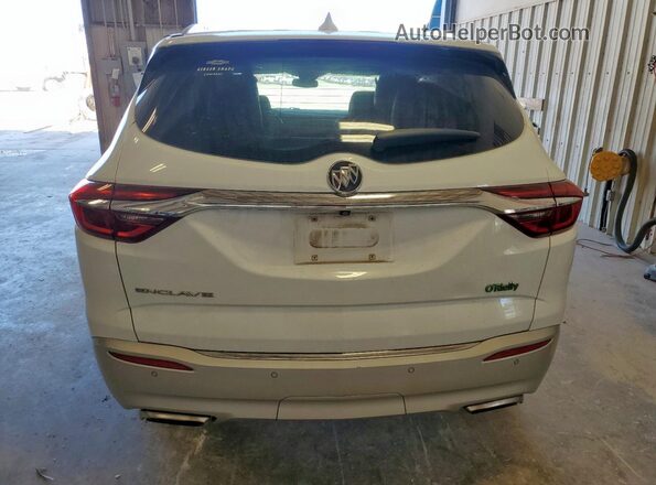 5GAERBKW2LJ146540 2020 BUICK ENCLAVE White Вид ззаду