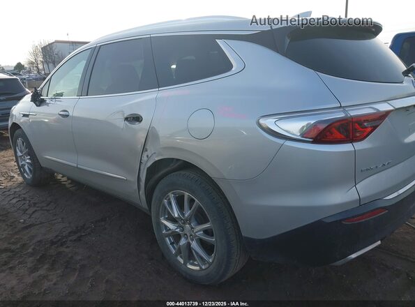 5GAERCKW8NJ104723 2022 BUICK ENCLAVE Silver Задня ліва чверть
