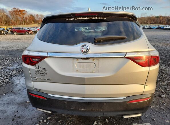 5GAEVBKW2NJ125265 2022 BUICK ENCLAVE Silver Rear view