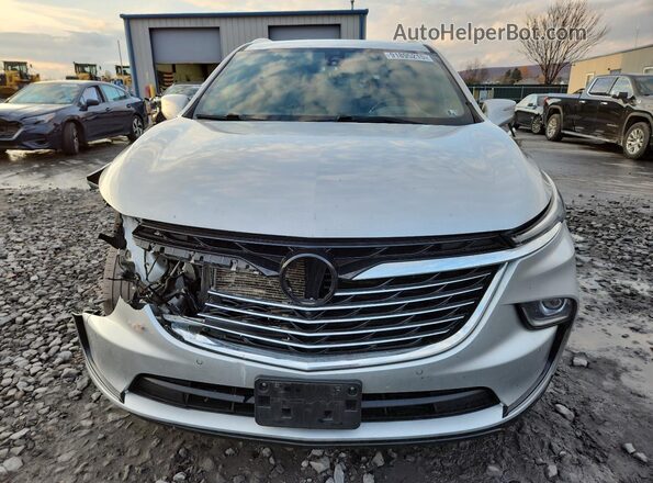 5GAEVBKW2NJ125265 2022 BUICK ENCLAVE Silver Front view