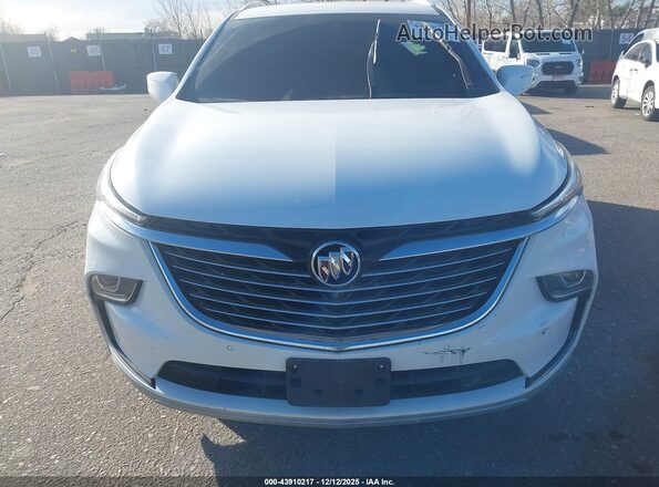 5GAEVBKW9RJ126323 2024 BUICK ENCLAVE White Vista del cuadro de instrumentos