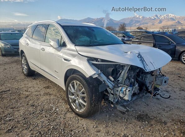 5GAEVCKW4NJ166969 2022 BUICK ENCLAVE White Передня права чверть