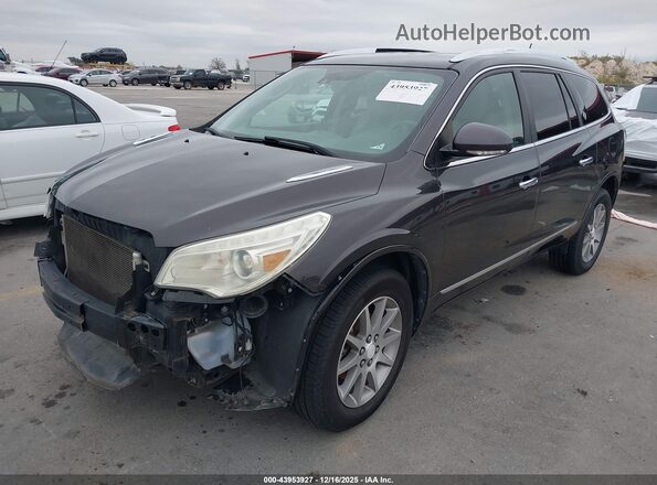 5GAKRBKD5GJ301377 2016 BUICK ENCLAVE Gray Przód lewy