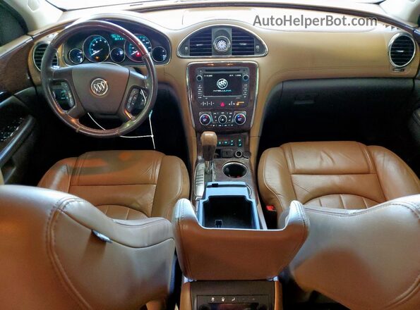 5GAKRCKDXGJ291239 2016 BUICK ENCLAVE White Widok deski rozdzielczej
