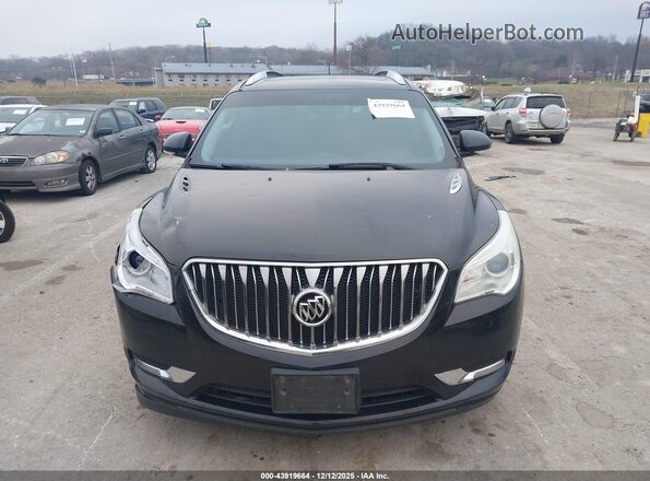 5GAKVBKD0HJ195482 2017 BUICK ENCLAVE Черный Вид щитка приборов