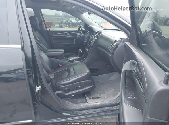 5GAKVBKD0HJ195482 2017 BUICK ENCLAVE Черный Вид салона спереди