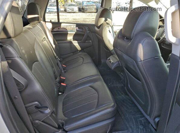 5GAKVBKD3GJ327682 2016 BUICK ENCLAVE Серебряный Вид задней части салона