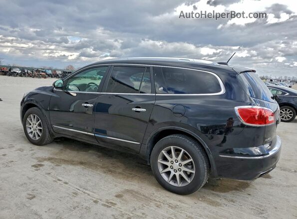 5GAKVBKD4GJ126115 2016 BUICK ENCLAVE Черный Задняя левая четверть