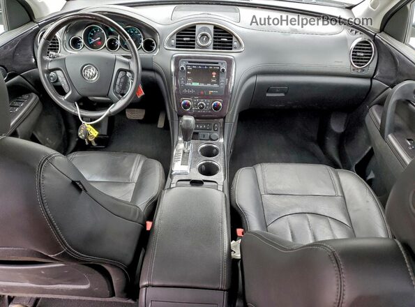 5GAKVBKD4GJ126115 2016 BUICK ENCLAVE Черный Вид панели приборов