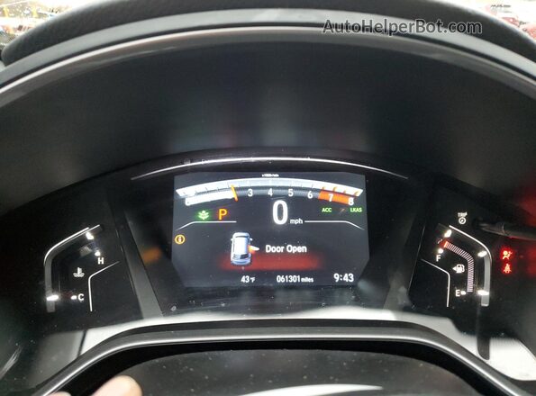 5J6RW2H83NA005278 2022 HONDA CR-V White Вид щитка приладів