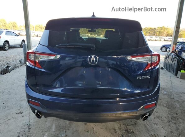 5J8TC1H53LL011962 2020 ACURA RDX Blue უკანა ხედი