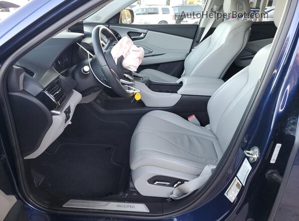 5J8TC1H53LL011962 2020 ACURA RDX Blue წინა სალონის ხედი