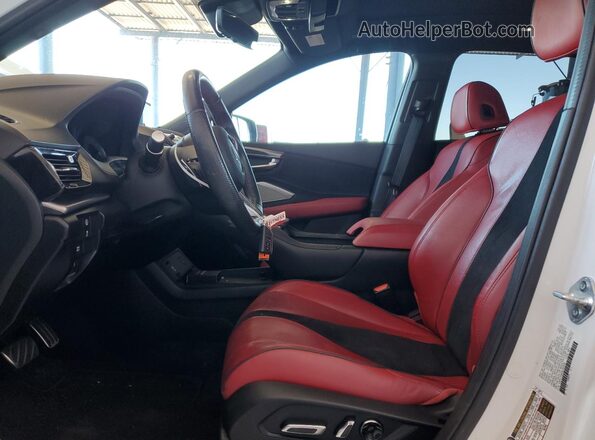 5J8TC1H62NL002939 2022 ACURA RDX Белый Вид салона спереди