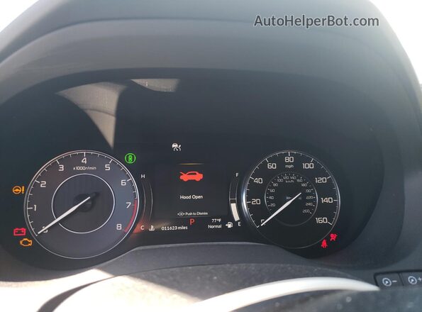 5J8TC2H39RL032120 2024 ACURA RDX White Սարքավորումների վահանակի տեսք