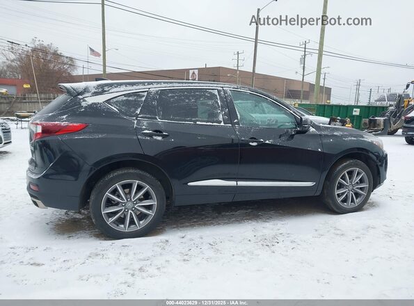5J8TC2H51PL000177 2023 ACURA RDX Black Вид задньої частини салону