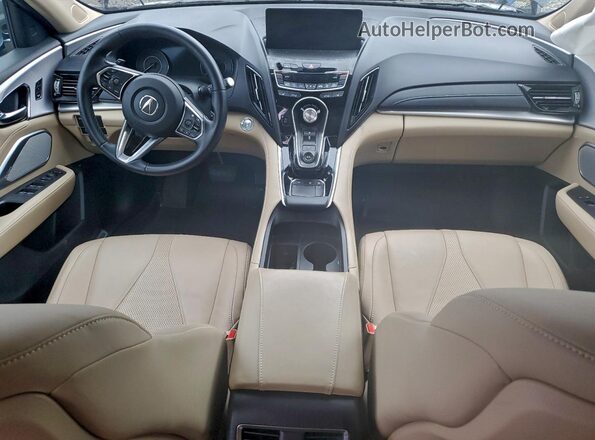 5J8TC2H51PL006058 2023 ACURA RDX Black Dashboard view