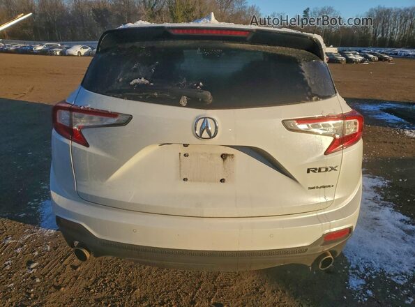 5J8TC2H57LL007709 2020 ACURA RDX White Հետևի տեսք