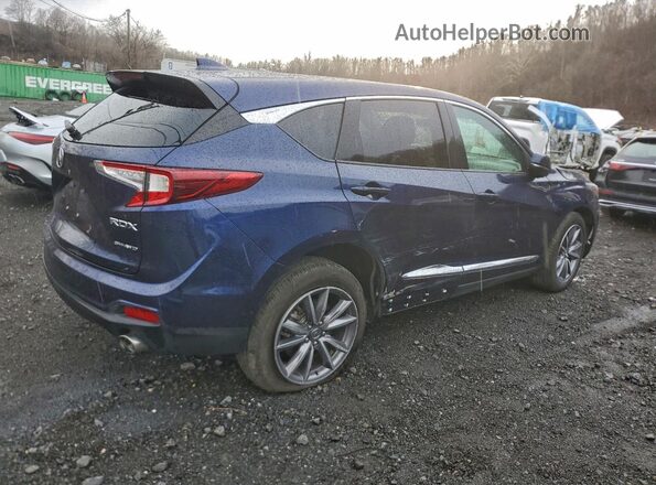 5J8TC2H57ML020901 2021 ACURA RDX Blue უკანა მარჯვენა