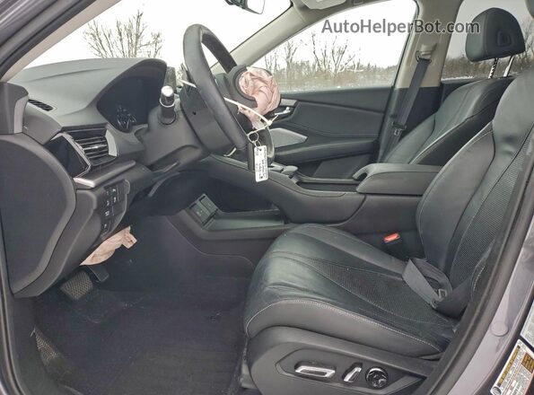 5J8TC2H5XLL033477 2020 ACURA RDX Gray წინა სალონის ხედი