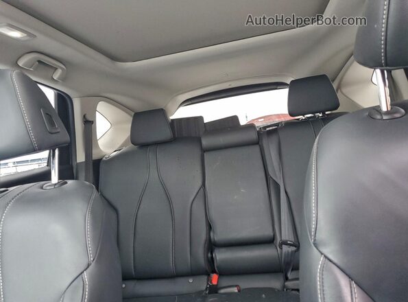 5J8TC2H5XLL033477 2020 ACURA RDX Gray უკანა სავარძლების ხედი