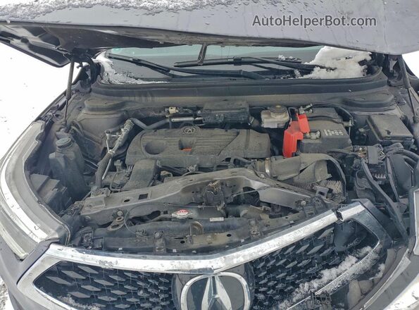 5J8TC2H5XLL033477 2020 ACURA RDX Gray ძრავის განყოფილების ხედი