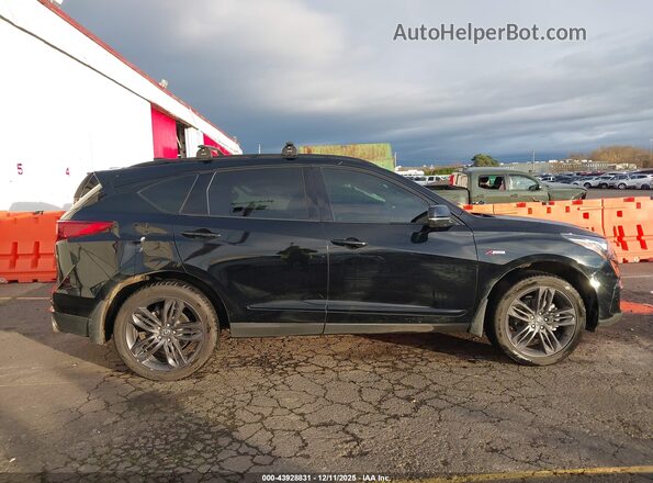 5J8TC2H61LL007486 2020 ACURA RDX Black Vista interior trasera