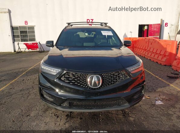5J8TC2H61LL007486 2020 ACURA RDX Black Vista del cuadro de instrumentos