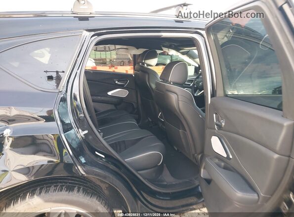 5J8TC2H61LL007486 2020 ACURA RDX Black Vista de la etiqueta del VIN