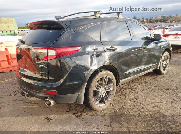 5J8TC2H61LL007486 2020 ACURA RDX Black Trasero derecho