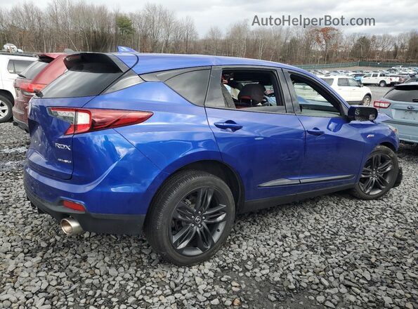 5J8TC2H63NL012689 2022 ACURA RDX Blue Trasero derecho