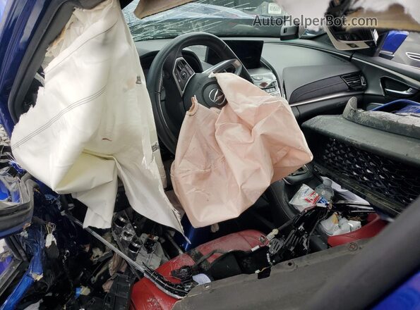 5J8TC2H63NL012689 2022 ACURA RDX Blue Vista del salpicadero