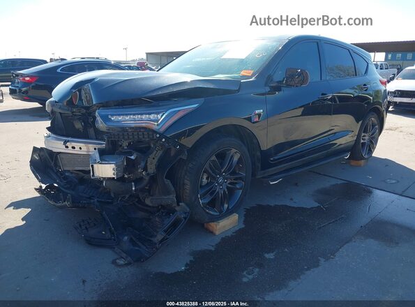 5J8TC2H64LL035976 2020 ACURA RDX Черный Передняя левая четверть