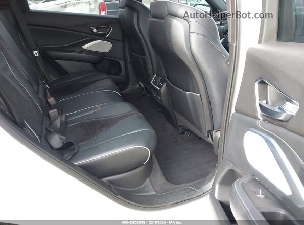 5J8TC2H65KL030204 2019 ACURA RDX White VIN კოდის სტიკერის ხედი