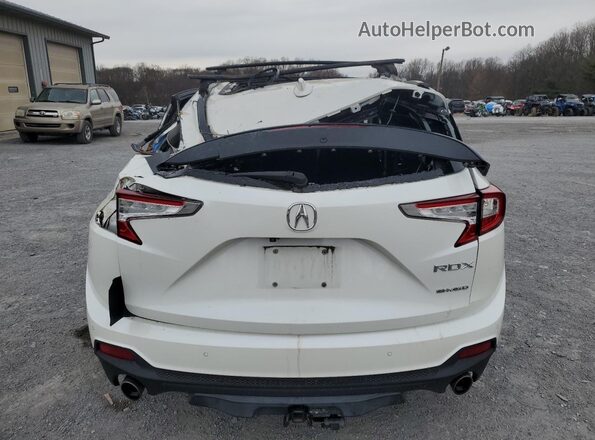 5J8TC2H72KL016432 2019 ACURA RDX White Widok z tyłu