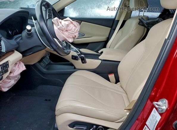 5J8TC2H74ML007265 2021 ACURA RDX Red წინა სალონის ხედი