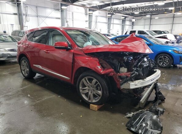 5J8TC2H74ML007265 2021 ACURA RDX Red წინა მარჯვენა