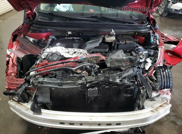 5J8TC2H74ML007265 2021 ACURA RDX Red ძრავის განყოფილების ხედი