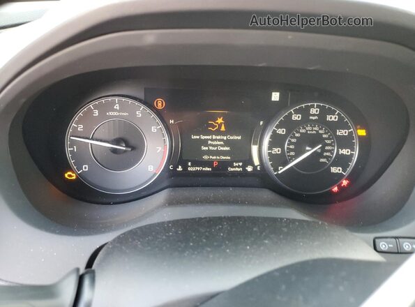 5J8TC2H76PL015176 2023 ACURA RDX Black Instrument cluster view